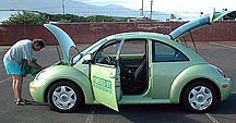biodiesel ECO rental cars