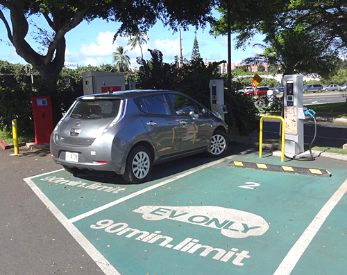 EV Charging Station on Maui